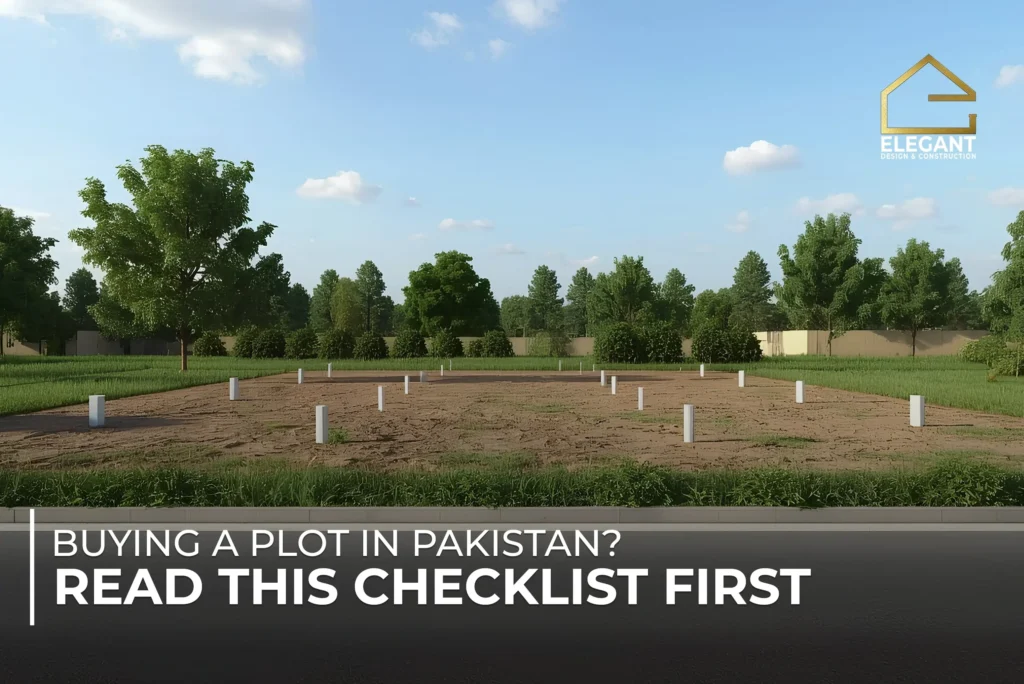 Buying a plot in Pakistan checklist – legal, technical, and planning verification before purchase