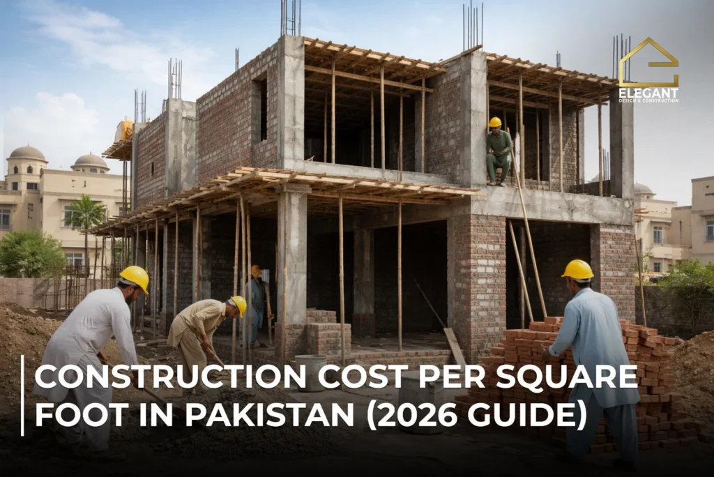 Construction Cost Per Square Foot in Pakistan – 2026 Guide
