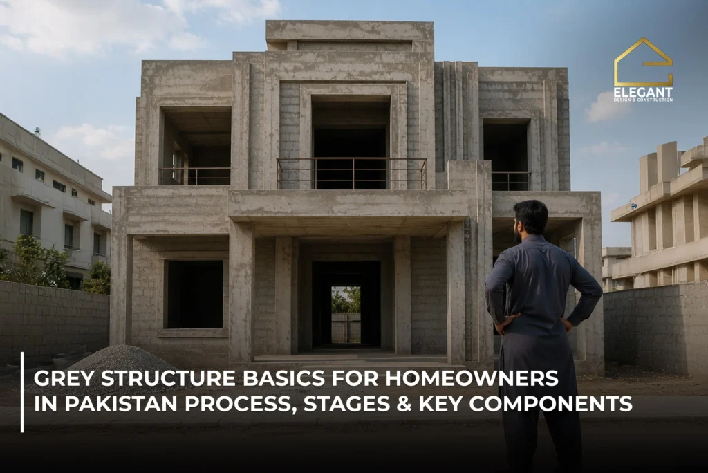 Grey Structure Basics for Homeowners in Pakistan Process, Stages & Key Components