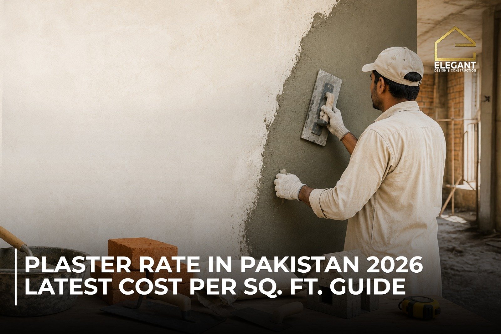 Plaster Rate Per Square Foot in Pakistan 2026 – Price Guide