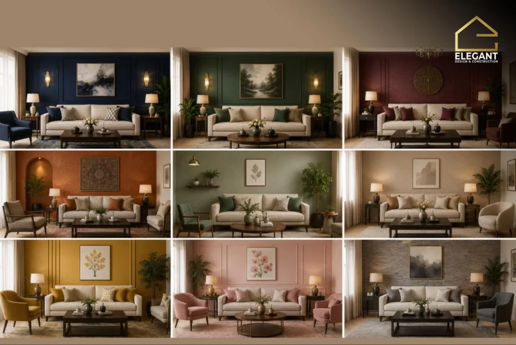 Accent Wall Colors for Pakistan's Light and Climate