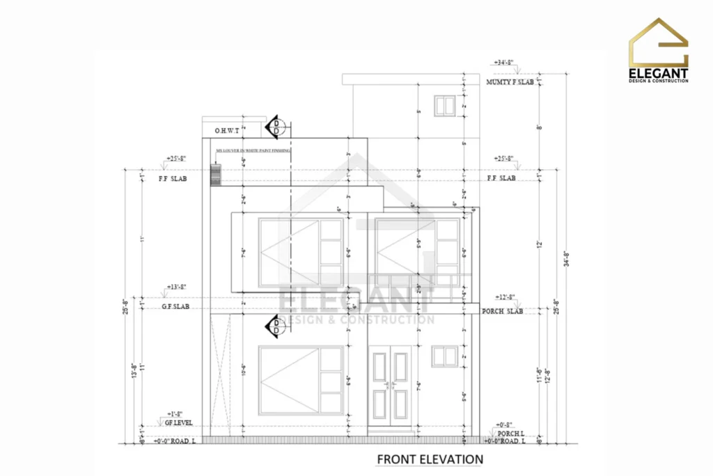 5 Marla House Front Elevation Ideas