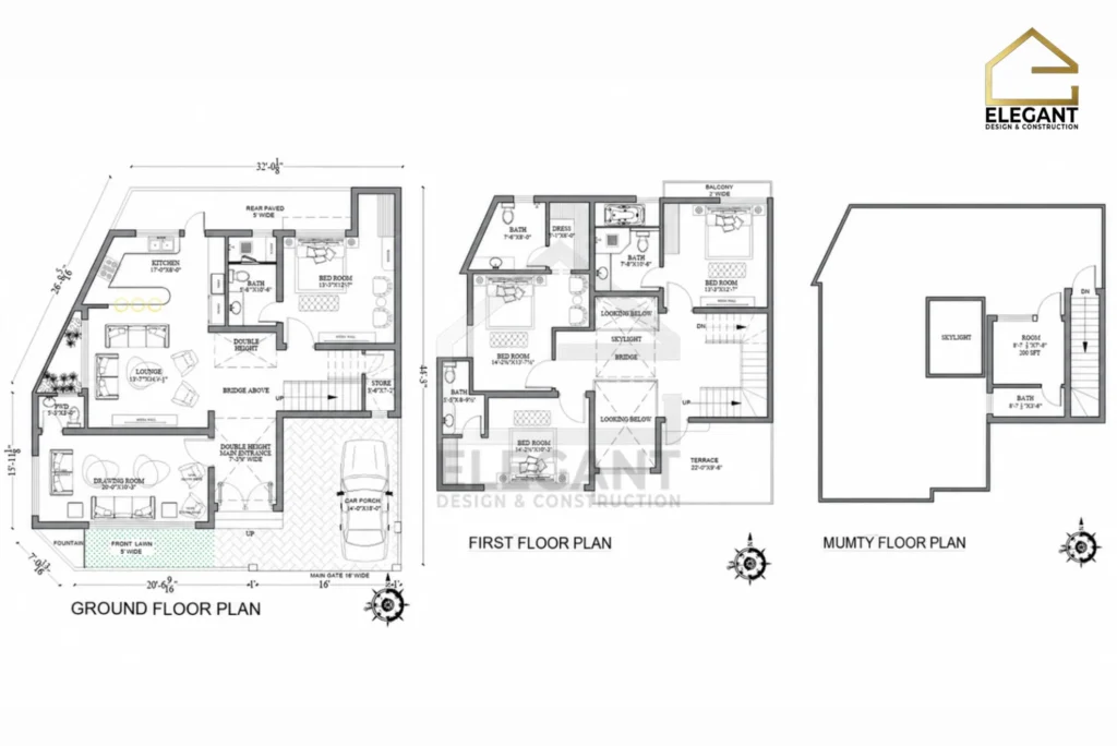 What Is a 5 Marla House Plan?
