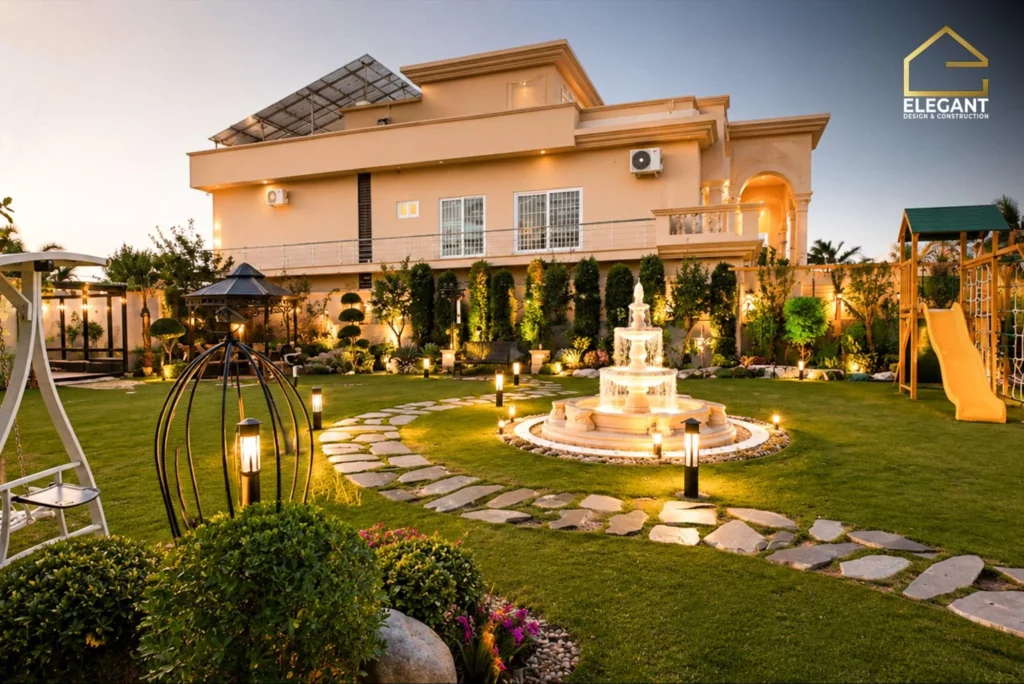 Courtyards and Water Features