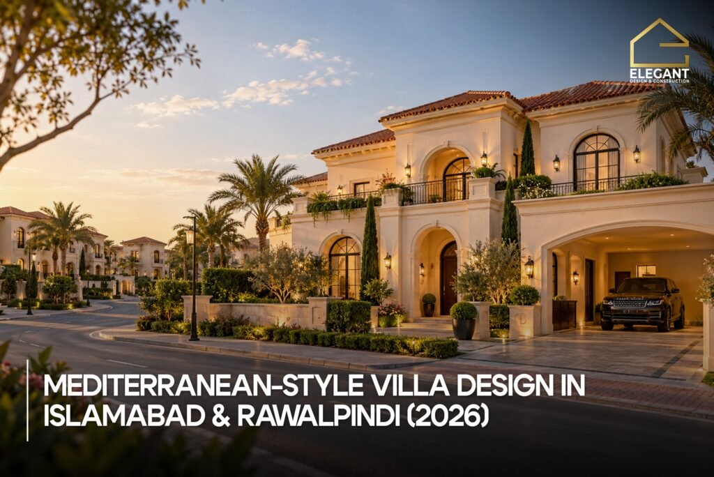 Mediterranean-Style Villa Design in Islamabad & Rawalpindi (2026)